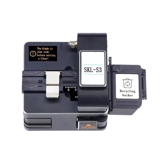 SKL-S3 Precision Hot Melt Optical Fiber Cleaver with Bag Fiber Optic Cable Cutter With User-friendly Design ,High Precision