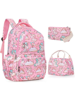 SHAKTISM Unicorn Soft Bag for Kids, Bags for Girls, School & Picnic Bag,  Lightweight Travel School Mini Backpack for Kids, Unicorn Bags for Girls