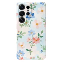 SKLYDDI Cute Aesthetic Blue Case for Galaxy S25 Ultra