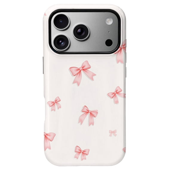 SKLYDDI Cute Pink Bow Case for iPhone 13 Pro Max