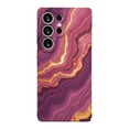 thumbnail image 1 of SKLYDDI Multicolor Swirling Purple & Pink Marble Fluid Art for Galaxy A32 Case - Glittering Gold Lines, TPU, Comfortable Grip, Protective, Aesthetic Cute, 1 of 7