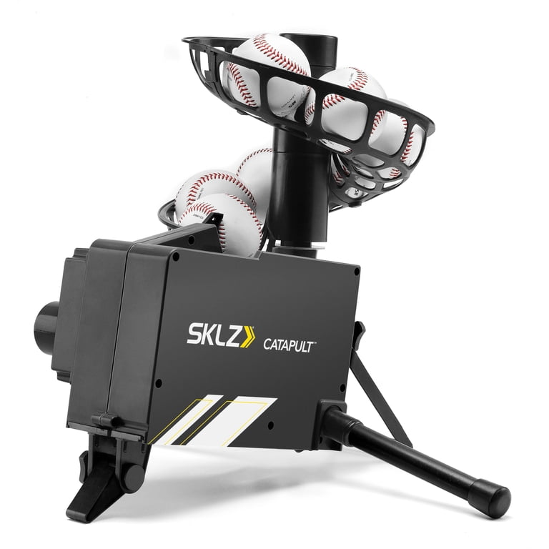 SKLZ Catapult Soft Toss Baseball Pitching Machine and Fielding