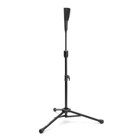 SKLZ Travel Tee DLX - Batting Tee with Durable Tripod Base and Dual Wrapped Rubber Tee Top for Baseball or Softball