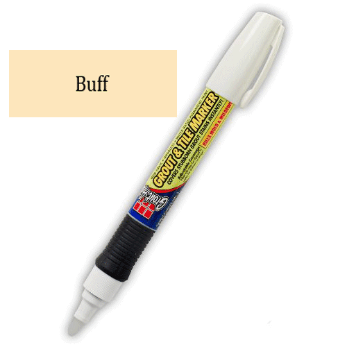 SKM Industries Grout Aide Marker - Fast Drying Buff