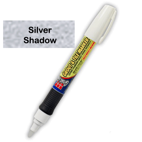 SKM Industries Grout Aide Marker - Fast Drying Silver Shadow