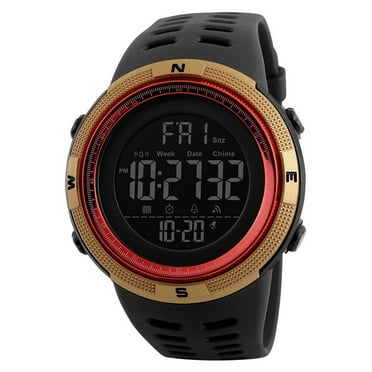 SKMEI-1251 Mens Watches Casual LED Digital Outdoor Sports Watch,Vsgery,As shown