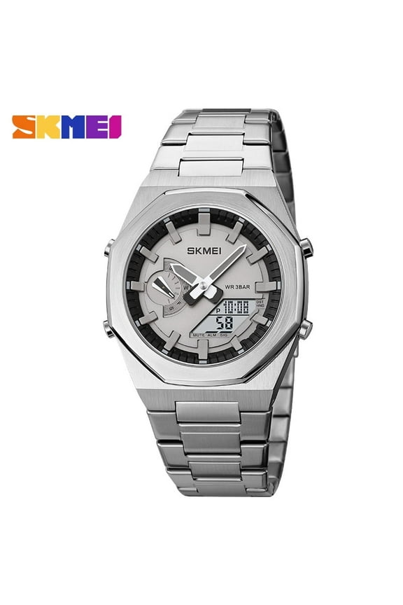 SKMEI 1816 Relogio Masculino Mens Sports Watches Fashion Casual Business Quartz Watch Light Date Waterproof Wristwatch