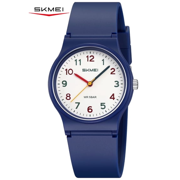 SKMEI Digital Analog Watch 50M Waterproof Watches Easy to Read Learning Time Watch,for Ages 3-12 Great Gifts