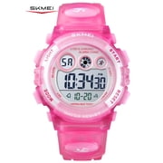 SKMEI Digital Watch, 50M Waterproof Led Watches For Ages 5-13 Sports, LED Light