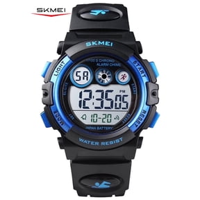 SKMEI Digital Watch, 50M Waterproof Led Watches For Ages 5-13 Sports, LED Light