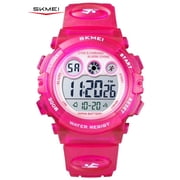 SKMEI Digital Watch, 50M Waterproof Led Watches for Ages 5-13 , Sports LED Light