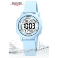 thumbnail image 1 of SKMEI Kids Digital Watch, 50M Waterproof Sport Watch for Kids Girls Boys, Multifunction Luminous Watches Birthday Christmas Gifts for 5-7-10-12-Year-Old, Blue, 1 of 7