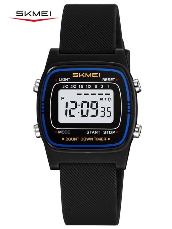 Digital Watch Sport Outdoor Multifunctional Chronograph 50 M Waterproof Wristwatches with Alarm/Calendar/LED backlight for 3-15 Year Old