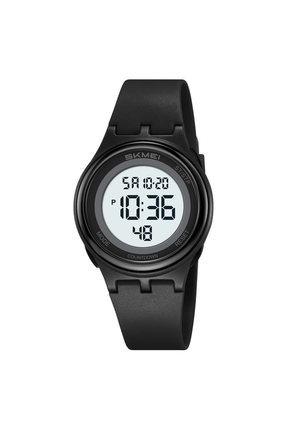 SKMEI Digital Watch Sport Outdoor Multifunctional Chronograph Easy to Read Learning Time Watch for 6-12 Year Wristwatch