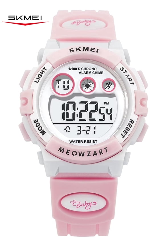 Digital Watch Sport Waterproof Watches Outdoor Multifunction Chronograph for Ages 5-7-10-12 with Colorful LED Backlight