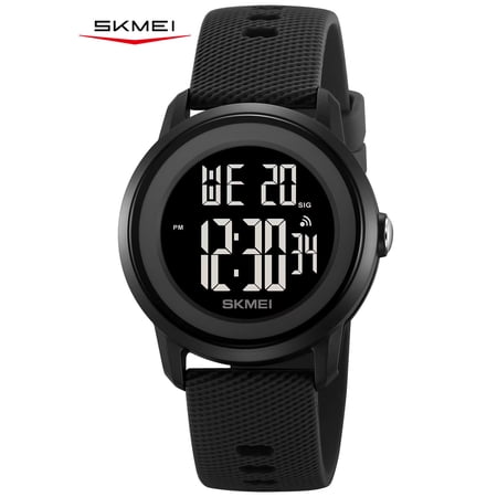 SKMEI Digital Watch, Sports Waterproof Led Watches with Alarm Wrist Watches for 5-12 Ages