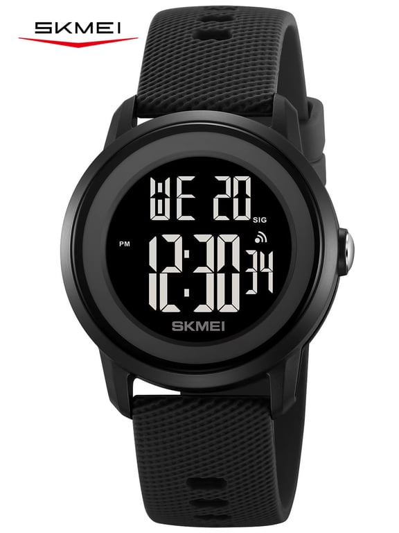 Digital Watch, Sports Waterproof Led Watches with Alarm Wrist Watches for 5-12 Ages