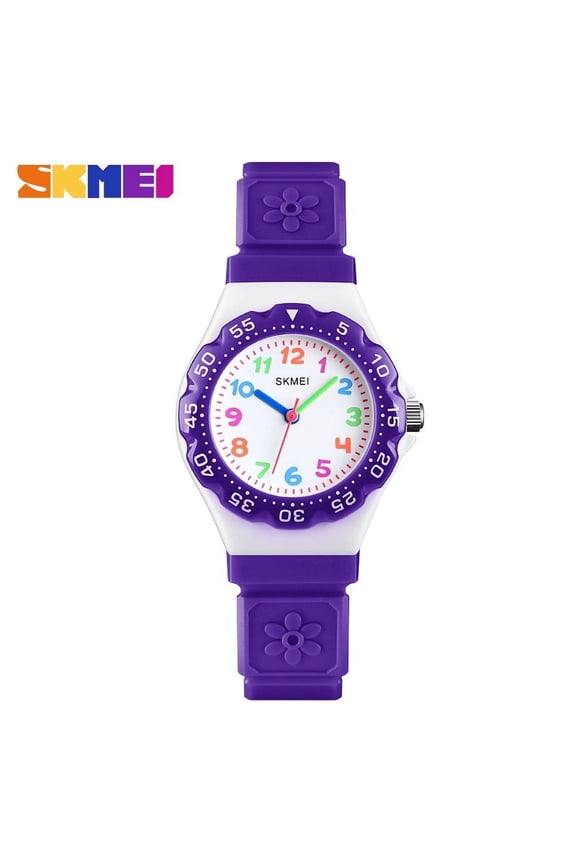 Digital Watch, Waterproof Sport Watch , Birthday Gifts for 7-10-12-Year-Old, Purple