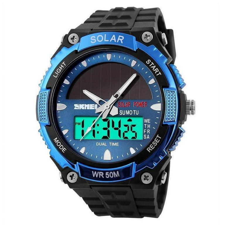 Solar powered sports watch new arrivals