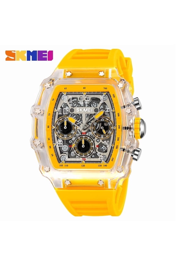 SKMEI Fashion Quartz Movement Watches Mens Wristwatches 5Bar Waterproof Date Time Stopwatches Reloj Hombre 2305