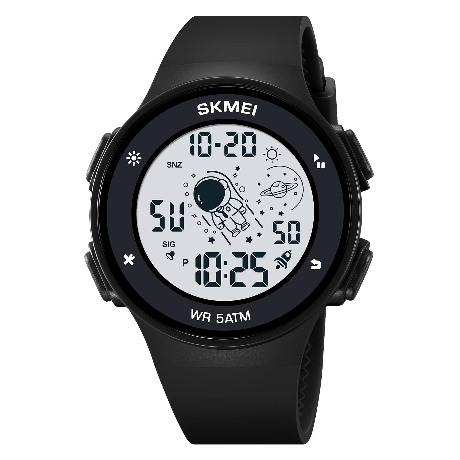 Skmei digital sports watch led screen military waterproof watch with