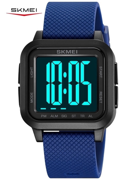Men Watches Digital Watch for Men Sports Military Waterproof Wrist Watches with LED/Alarm/Stopwatch