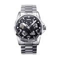 thumbnail image 1 of SKMEI Men's Automatic Mechanical Watch Skeleton Waterproof Stainless Steel Mens Watches Fashion Analog Watch for Men, 1 of 5