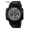 thumbnail image 1 of SKMEI Men's Digital Sports Watch Large Face Military Format Waterproof Stopwatch Alarm Wrist Watch, 1 of 9