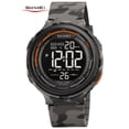 thumbnail image 1 of SKMEI Men's Digital Sports Watch Large Face Waterproof Wrist Watches for Men with Stopwatch Alarm El Noctilucent, 1 of 8