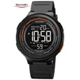 thumbnail image 1 of SKMEI Men's Digital Sports Watch Large Face Waterproof Wrist Watches for Men with Stopwatch Alarm El Noctilucent, 1 of 8