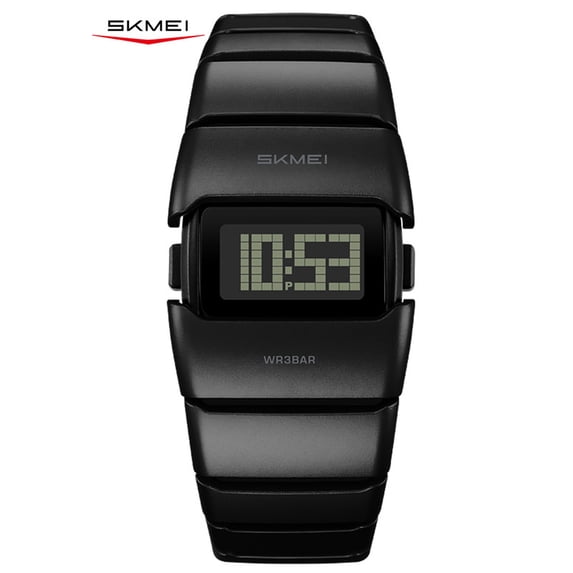 SKMEI Men's Digital Watch, Polygonal Sport Watch with Stopwatch Date Alarm and EL Backlight