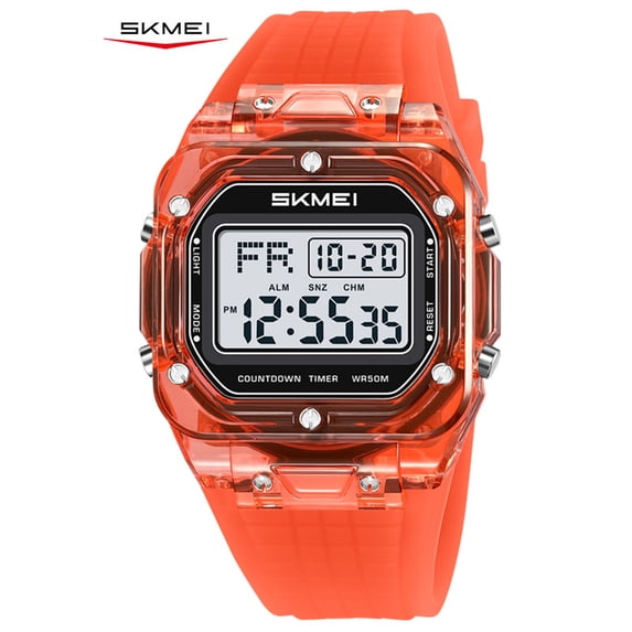 SKMEI Men's Digital Watch, Sport Watch with Stopwatch Date Alarm and EL Backlight