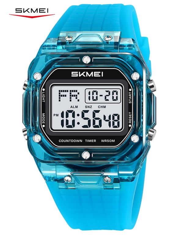 Men's Digital Watch, Sport Watch with Stopwatch Date Alarm and EL Backlight