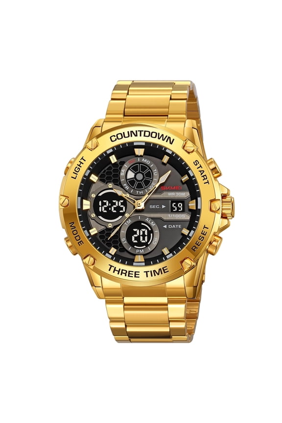 Men's Military Digital Watches Sports Outdoor Waterproof Watch Multifunctional LED Alarm Stopwatch