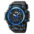 thumbnail image 1 of SKMEI Men's Watch Multifunctional Military Sports Outdoor Watch Led Digital Waterproof Alarm Watch Stopwatch, 1 of 7