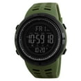 thumbnail image 1 of SKMEI Men's Watch Waterproof Digital Sport Watch  Military Digital Watches for men Alarm Back Light Classic Large Face Watch Army Green, 1 of 10