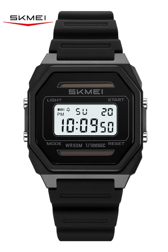 Men's Watches Sports Outdoor Digital Watch Waterproof Multi Function Wrist Watches for Men with Back Light Alarm Stopwatch