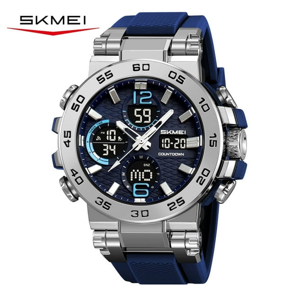 SKMEI Men's Watches Sports Outdoor Waterproof Military Watch Date Multi Function Tactics LED Alarm Stopwatch