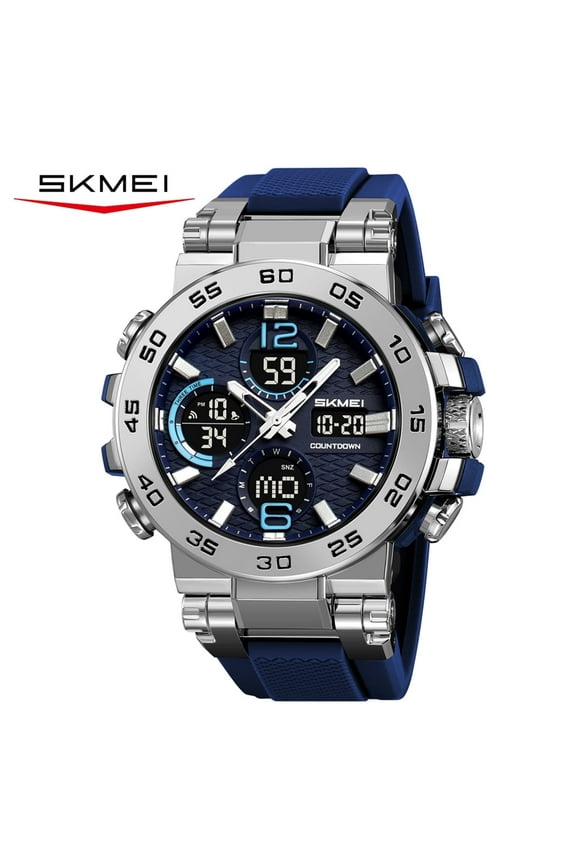 Men's Watches Sports Outdoor Waterproof Military Watch Date Multi Function Tactics LED Alarm Stopwatch