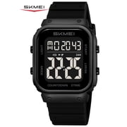 SKMEI Mens Digital Watch Outdoor Sports Waterproof Large Face Wrist Watches with LED Back Ligh/Alarm/Stopwatch