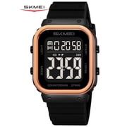 SKMEI Mens Digital Watch Outdoor Sports Waterproof Large Face Wrist Watches with LED Back Ligh/Alarm/Stopwatch