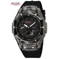 thumbnail image 1 of SKMEI Mens Digital Watch Sports Military Multifunctional Watches Waterproof Outdoor Chronograph Wrist Watches for Men with LED Back Ligh/Alarm/Date, 1 of 9