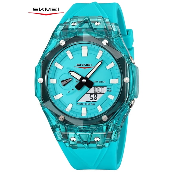 Mens Digital Watch Sports Military Multifunctional Watches Waterproof Outdoor Chronograph Wrist Watches for Men with LED Back Ligh/Alarm/Date