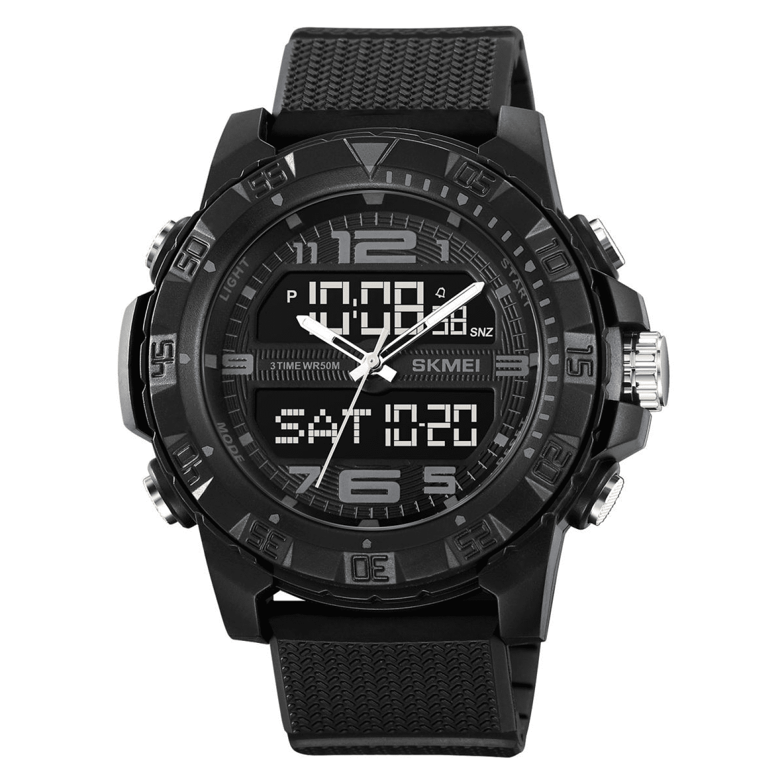 Findtime Men s Military Watch Outdoor Sports Electronic Watch Tactical Army Wristwatch LED Stopwatch Waterproof Digital Analog Watches Shop Black Friday Deals for 2024 Walmart