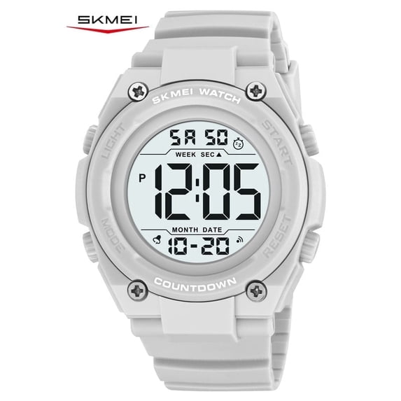 SKMEI Mens Digital Watch Sports Military Waterproof Outdoor Chronograph Wrist Watches for Men with Back Ligh/Alarm/Date