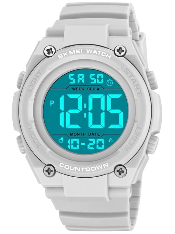Mens Digital Watch Sports Military Waterproof Outdoor Chronograph Wrist Watches for Men