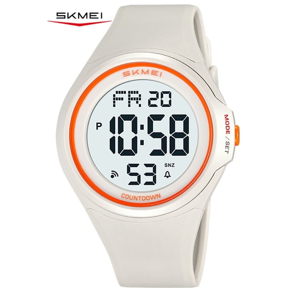 SKMEI Mens Digital Watch Sports Waterproof Outdoor Chronograph Large Face Wrist Watches for Men with Back Ligh/Alarm