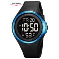 thumbnail image 1 of SKMEI Mens Digital Watch Sports Waterproof Outdoor Chronograph Large Face Wrist Watches for Men with Back Ligh/Alarm, 1 of 2