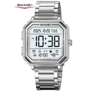 SKMEI Mens Digital Watch Sports Waterproof Outdoor Large Face Military Watches for Men with Stopwatch LED Back Ligh Alarm