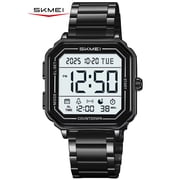 SKMEI Mens Digital Watch Sports Waterproof Outdoor Large Face Military Watches for Men with Stopwatch LED Back Ligh Alarm